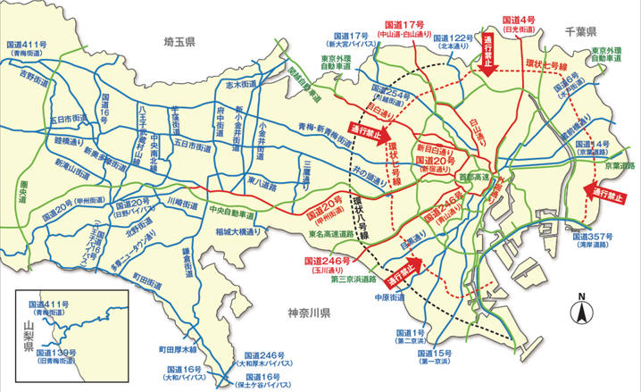 交通網の図